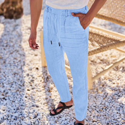 Bequeme Herrenhosen mit verstellbarem Bund Komfort Hose