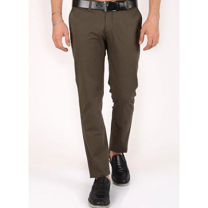 Herren Chino Hose Slim Fit Elastisch Bügelfrei