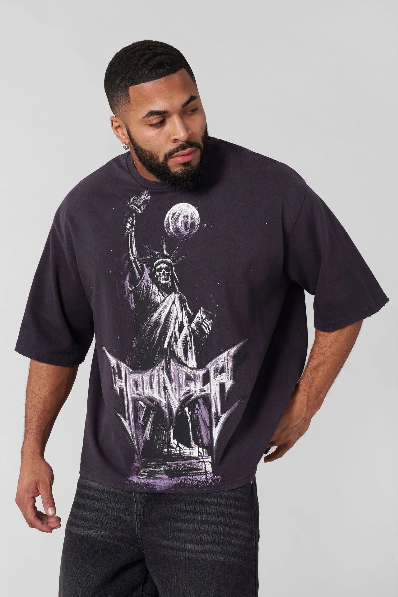 Grafik T-Shirt Übergröße Berlin Style Männer