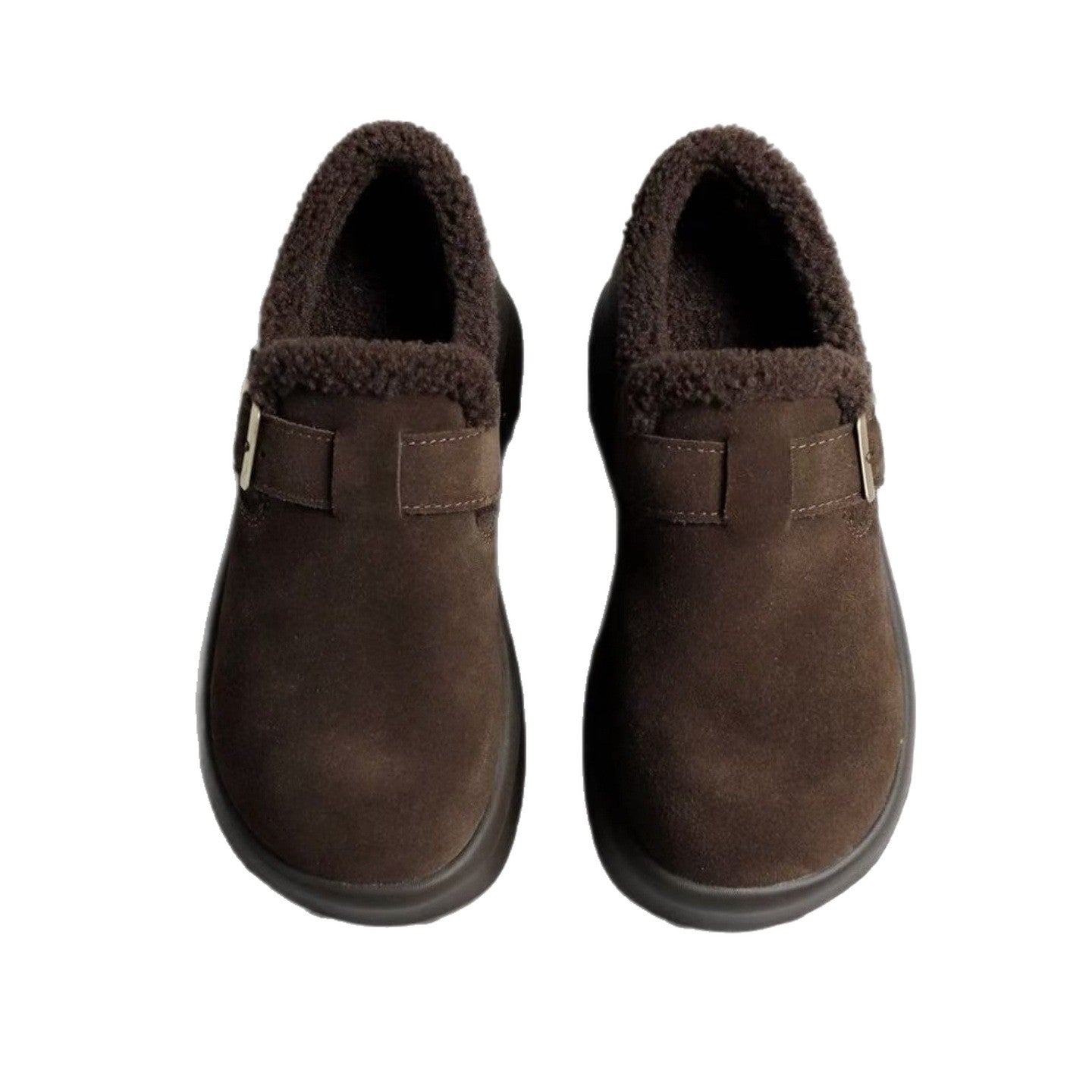 Damen Clogs Komfortabel mit Weichem Kunstfellfutter