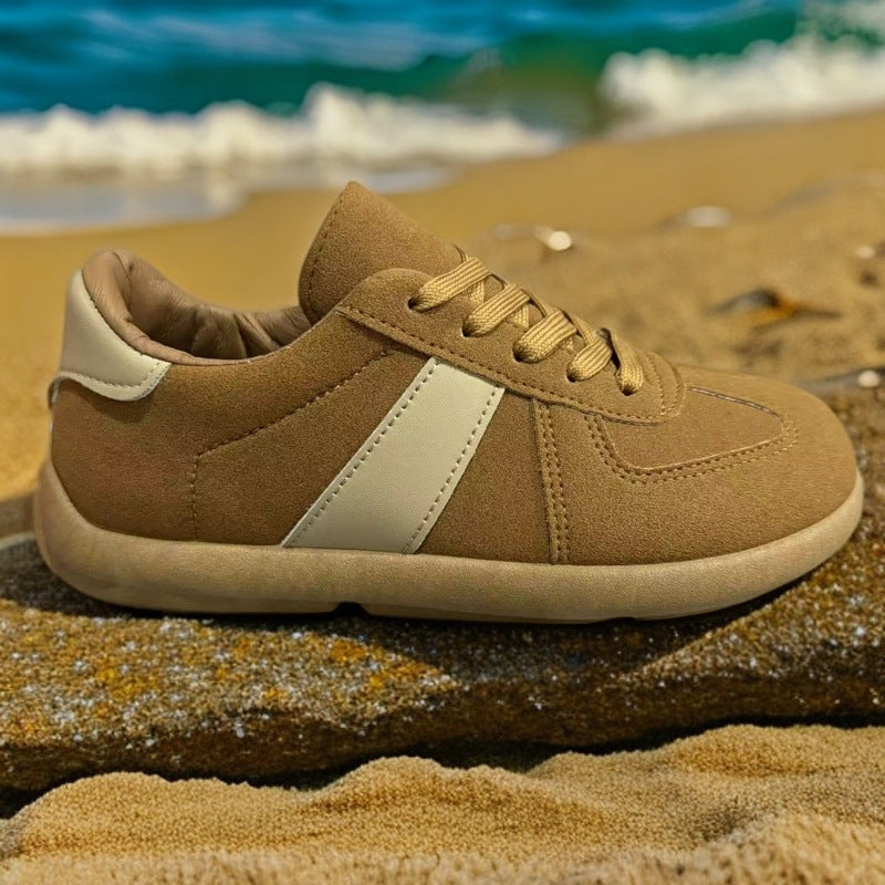 Damen Sneaker Weiches Suede Obermaterial Atmungsaktiv - BerlinGlamour