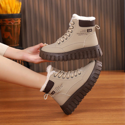 Damen Winterstiefel Sportlich Warm Rutschfest - BerlinGlamour