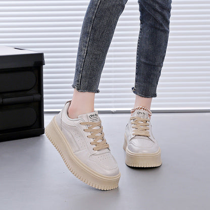 Damen Sneaker Plateau Dicksohle Chunky Schuhe Modisch