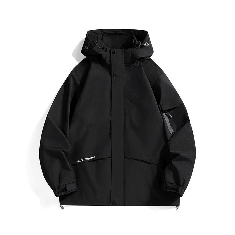 Herren Windjacke Wasserabweisend Funktionell Modern
