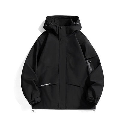 Herren Windjacke Wasserabweisend Funktionell Modern