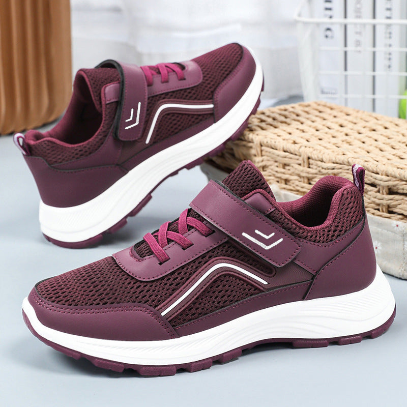 Damen Sneaker Sportlich Fitness Atmungsaktiv