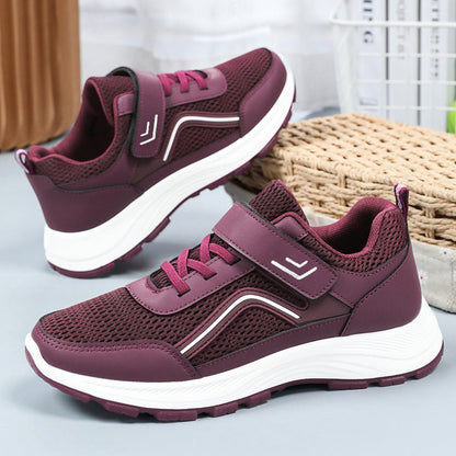 Damen Sneaker Sportlich Fitness Atmungsaktiv