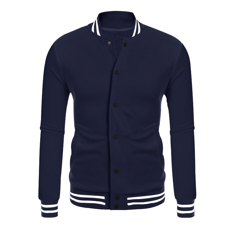 Herren Sweatjacke Sportlich Mit Taschen Modern