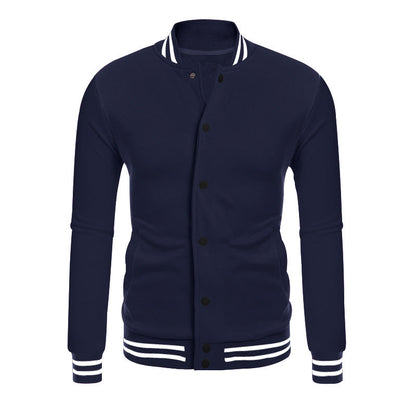 Herren Sweatjacke Sportlich Mit Taschen Modern
