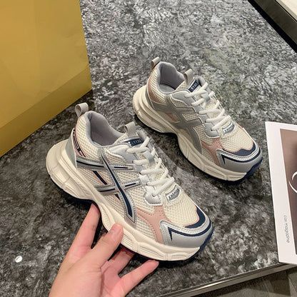 Damen Sneaker Sport Mesh atmungsaktiv Komfort Sohle