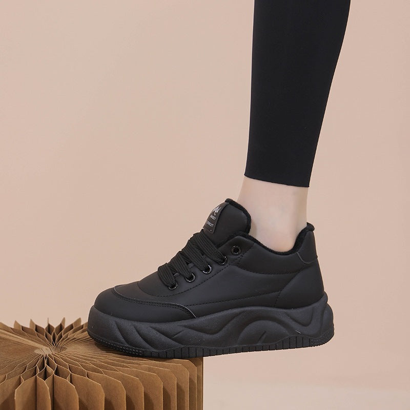 Damen Sneaker Chunky Rutschfest Hoch modisch