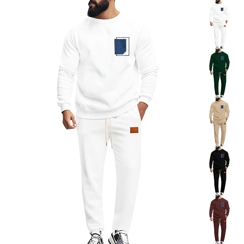 Herren Freizeitanzug Bequem Modern mit Taschen