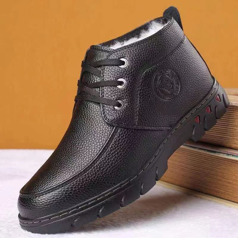 Herren Stiefel Warm Winter Rutschfest Schnee
