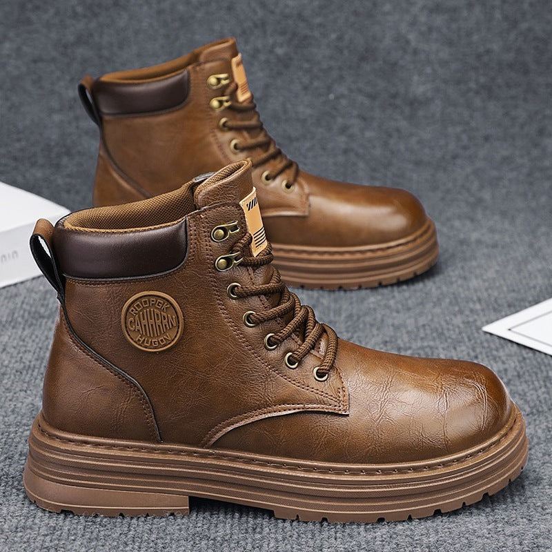 Damen Stiefel Robust Schnürstiefel Rutschfest Winter