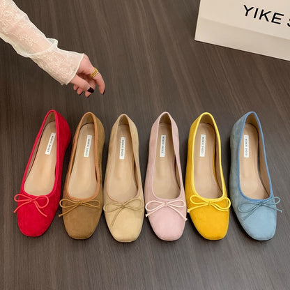 Damen Mokassins mit Schleifen Damen Schuhe Elegante Mode - BerlinGlamour