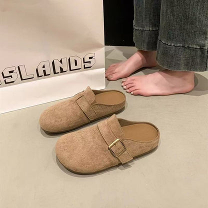 Damen Mokassins Lässig mit Schnallenverschluss Bequem