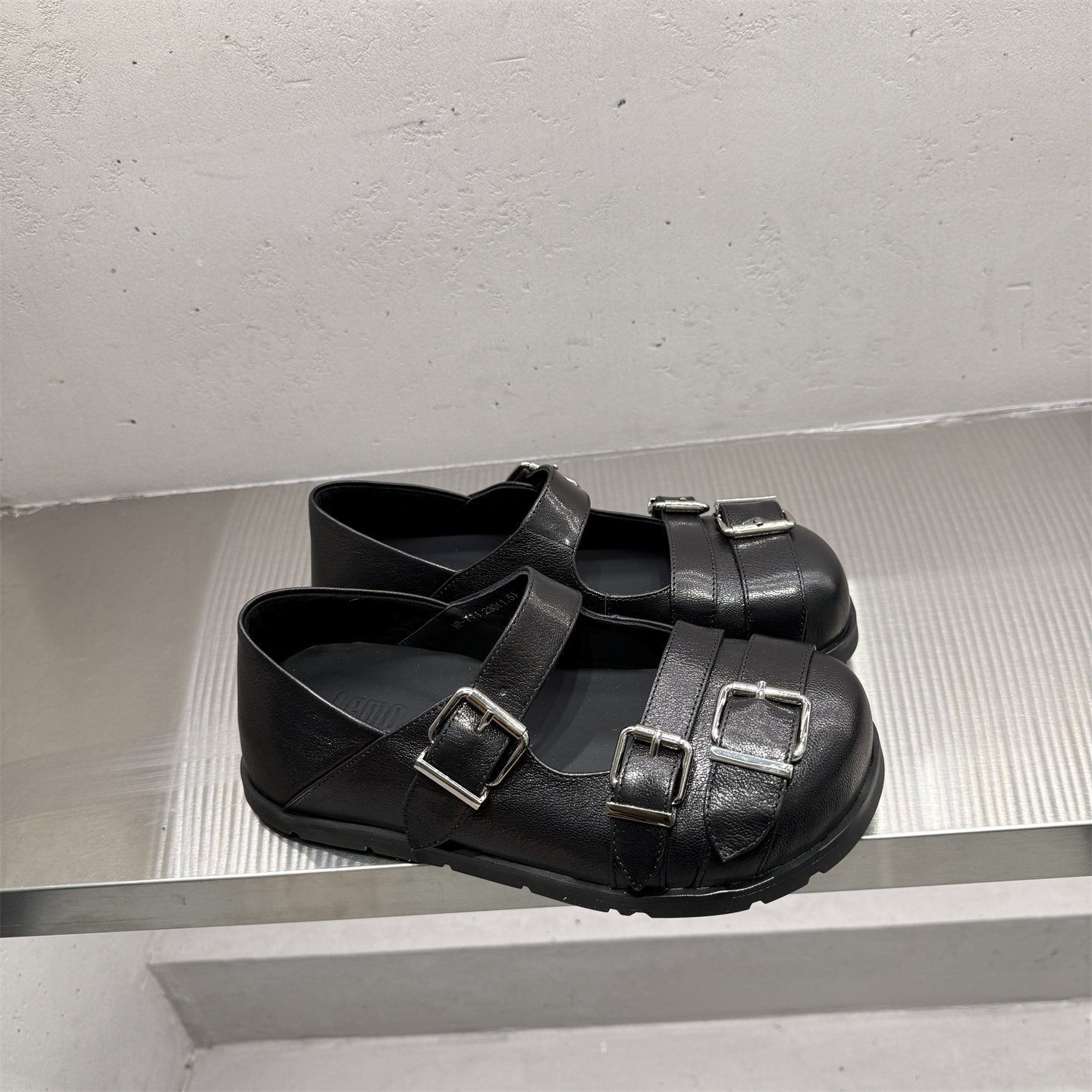 Damen Sandalen Bequem Schnallen Robust