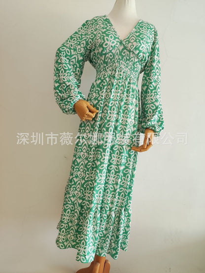 BerlinGlamour Locker Lang Strandkleid