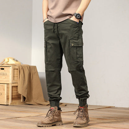 Herren Cargo-Hose mit vielen Taschen elastisch Bequem