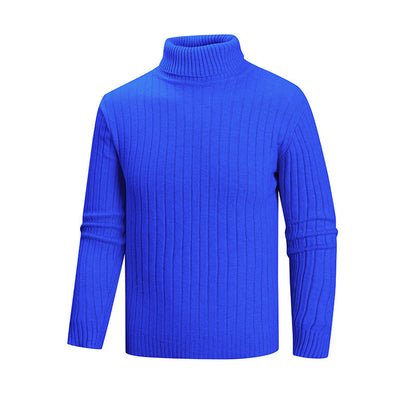 Herren Pullover Eleganter Hohler Kragen Struktur