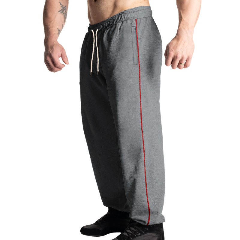 Bequeme Herren Sporthose mit Taschen Verstellbar Sportlich
