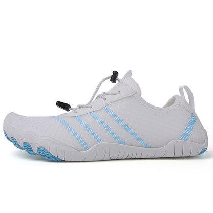 Damen Badeschuhe Sportlich Schnellschnürsystem Wasser Schuhe