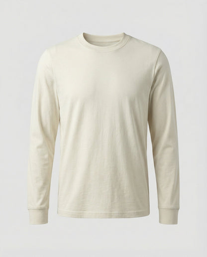 Damen Langarmshirt Weiß Elegantes Slimfit Oberteil