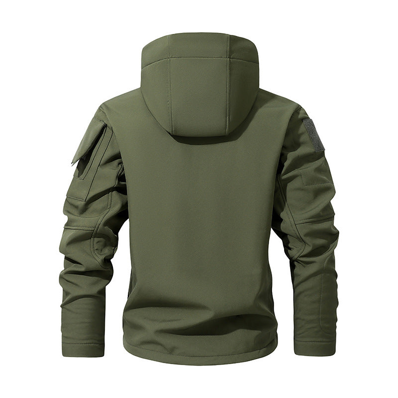 Herren Outdoor Funktionsjacke Wasserdicht Tactical