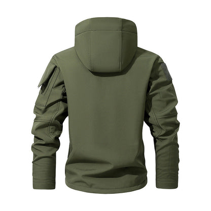 Herren Outdoor Funktionsjacke Wasserdicht Tactical