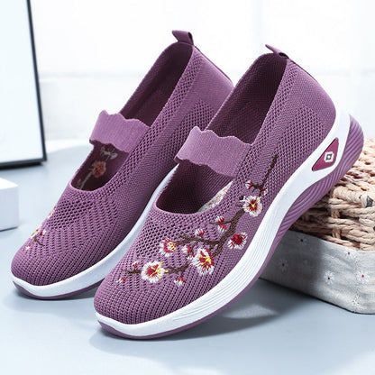 Damen Slip-On Schuhe Atmungsaktiv Modisch Bequem - BerlinGlamour