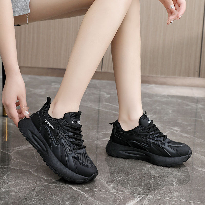 Damen Sneaker atmungsaktiv Mesh Modern Sport