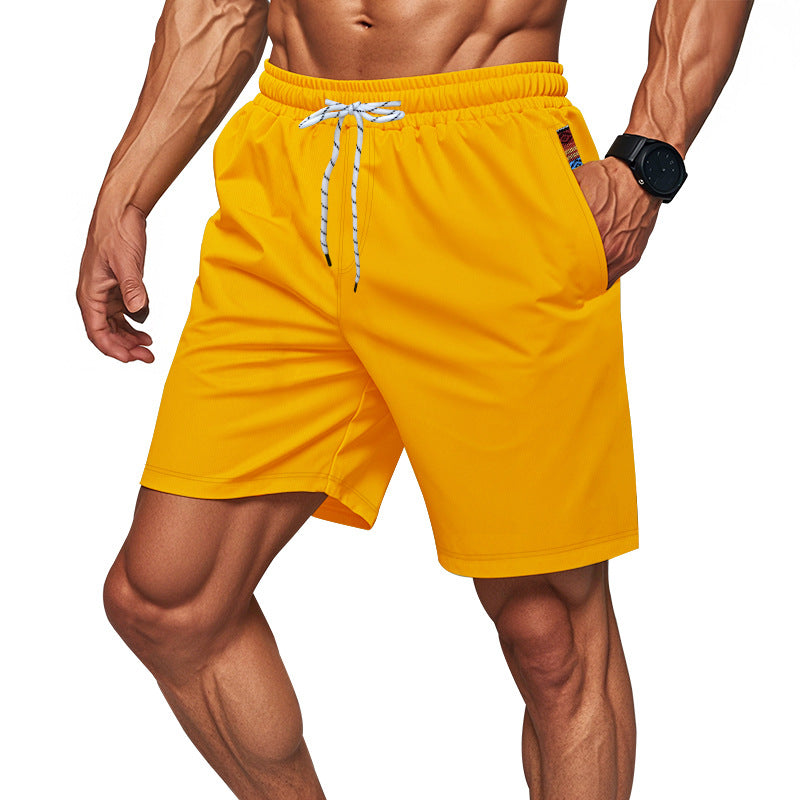 Herren Schwimmshorts Sportlich Elastisch Mit Taschen