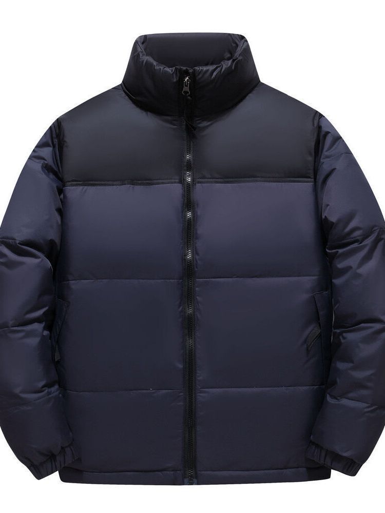 Herren Steppjacke Funktionell Moderner Kragen
