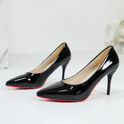 Damen Pumps Hochhackig Glänzend Elegant Schuhe