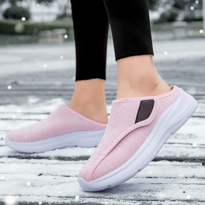 Damen Hausschuhe Bequem Slip-On Rutschfest Weich