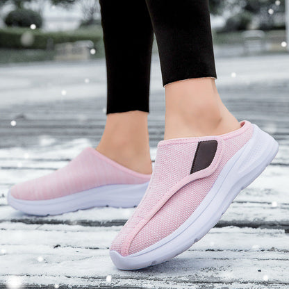 Damen Hausschuhe Bequem Slip-On Rutschfest Weich