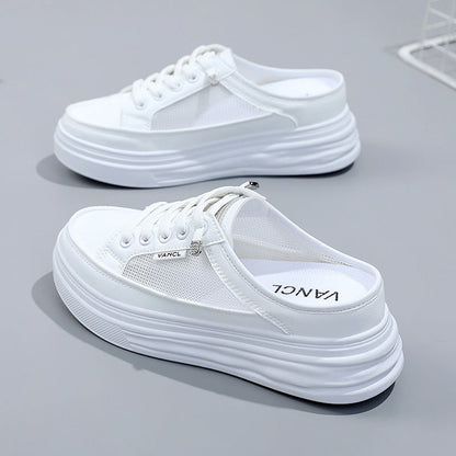 Damen Sneaker Bequem Atmungsaktiv Mesh Sohle