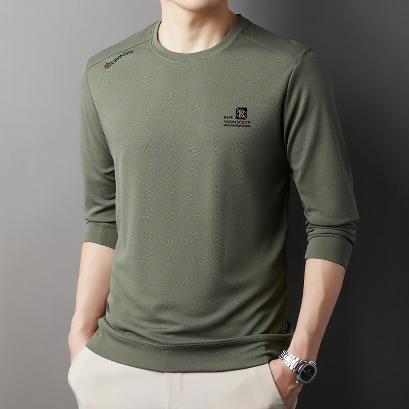 Herren Langarmshirt Atmungsaktiv Funktionell Sportlich