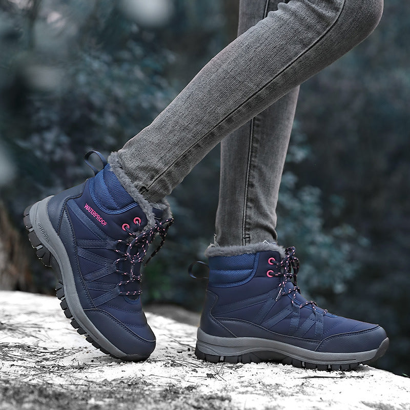 Wasserfeste Damen Winterstiefel Isoliert Rutschfest