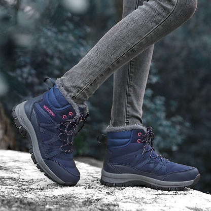 Wasserfeste Damen Winterstiefel Isoliert Rutschfest