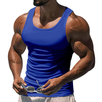 Herren Sport Tanktop atmungsaktiv Feuchtigkeitsregulierend Slim Fit