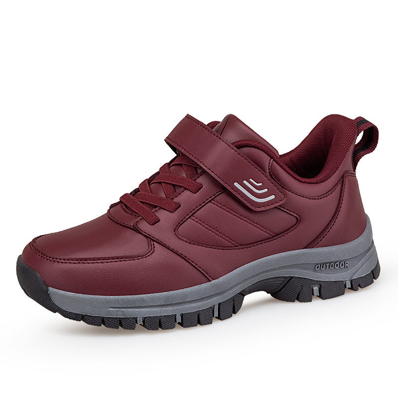 Damen Sneaker Outdoor Schuhe Klettverschluss Bequem