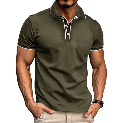 Herren Poloshirt Sportlich Modern Schnitt - BerlinGlamour