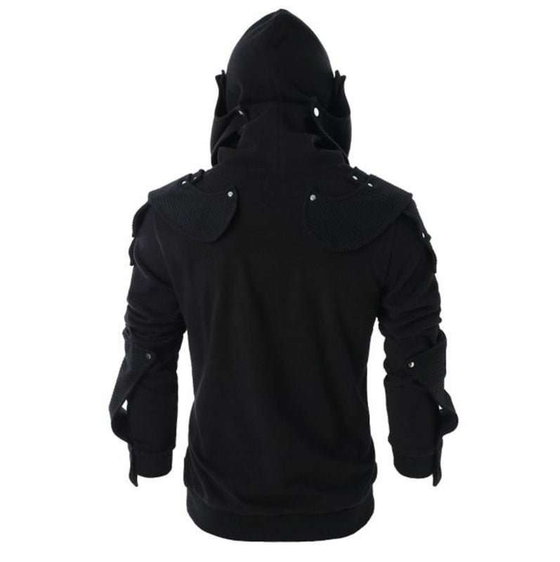 Herren Sweatjacke Kapuzenjacke Modern Stehkragen
