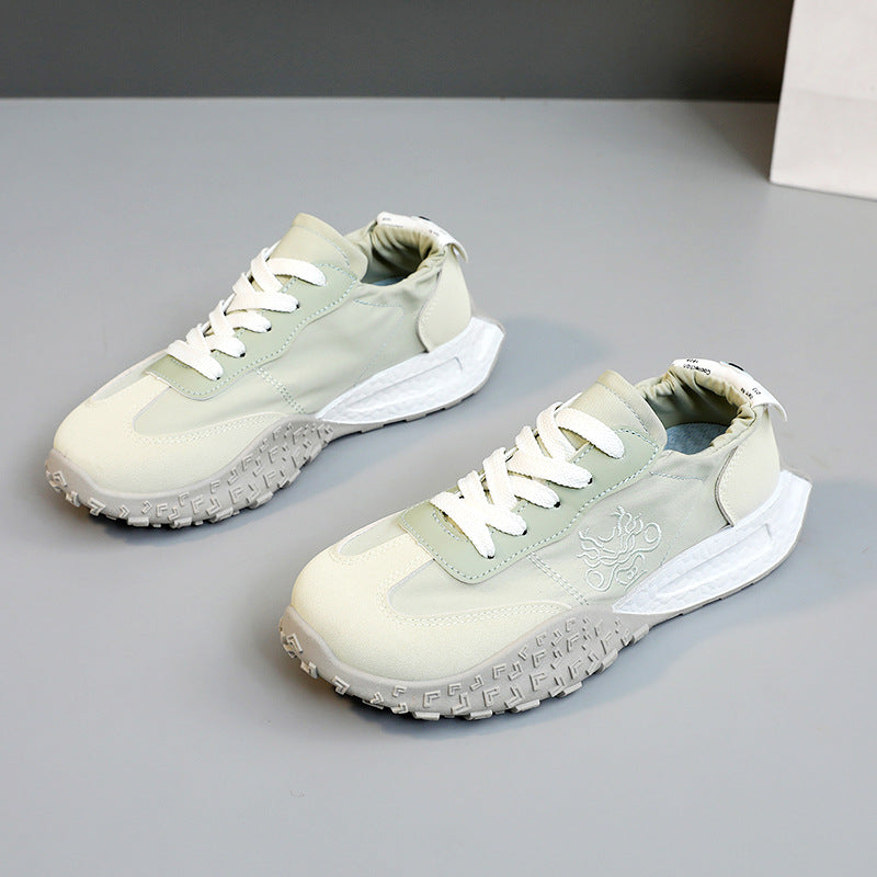 Damen Sneaker Sportlich Atmungsaktiv Anti-Rutsch