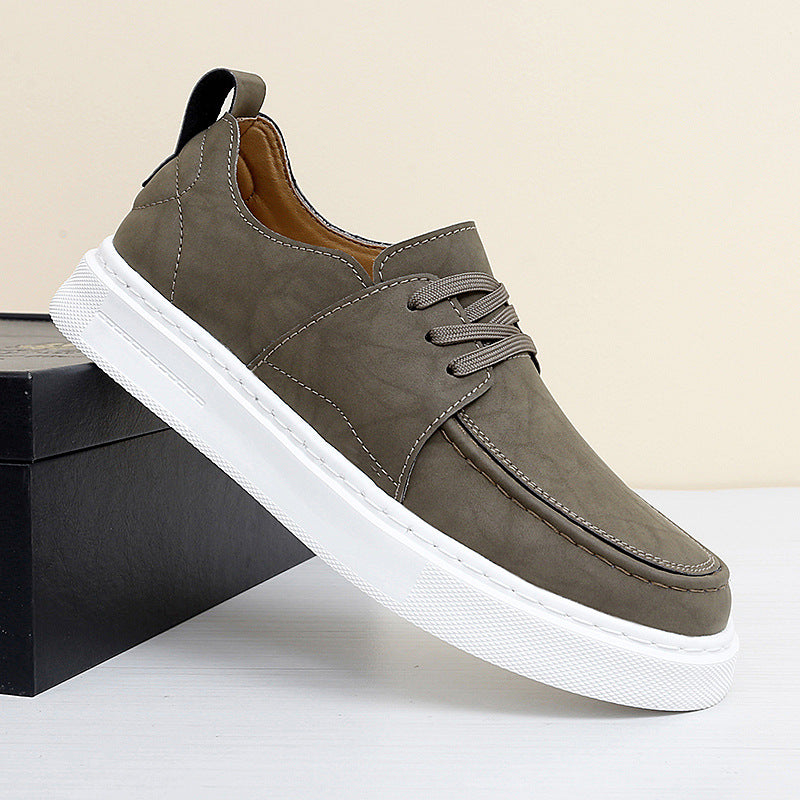 Damen Leder Sneaker Sportlich Chic Modern - BerlinGlamour