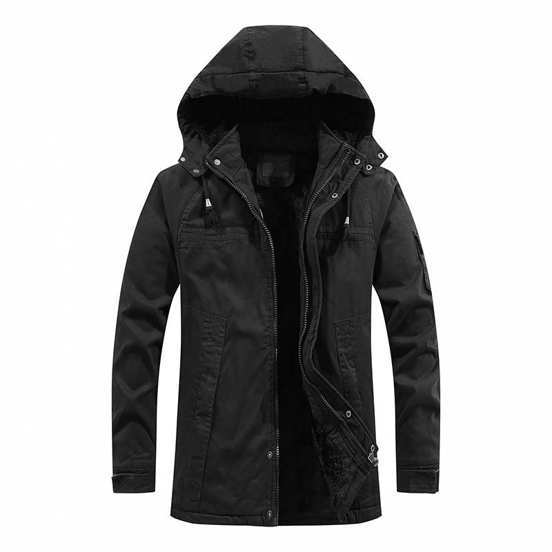 Herren Winterjacke Funktionell Enganliegend Fleece Isoliert