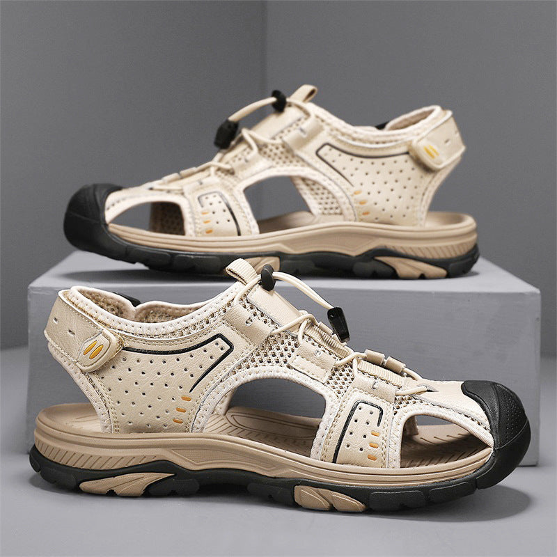 Damen Sandalen Sommer Bequem Mesh Atmungsfunktion - BerlinGlamour