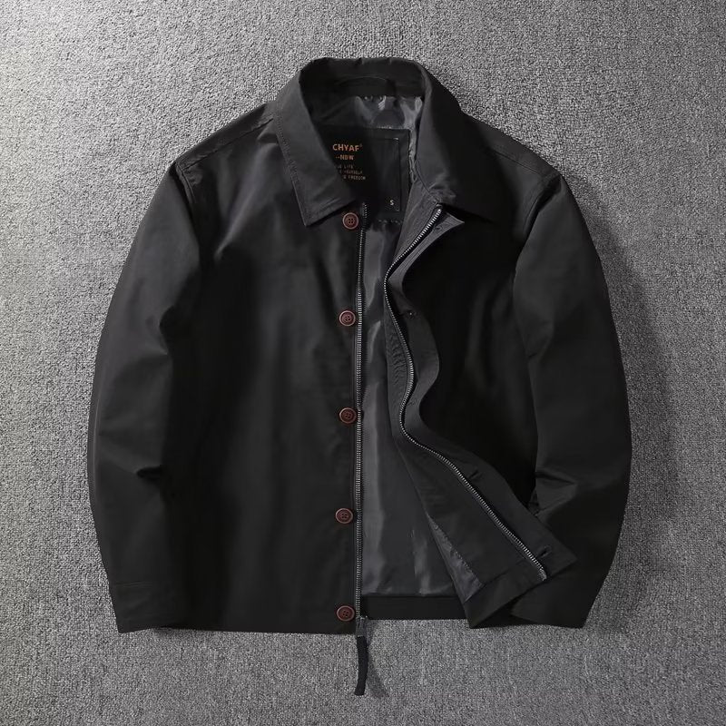 Herren Übergangsjacke Modern mit Taschen Praktisch