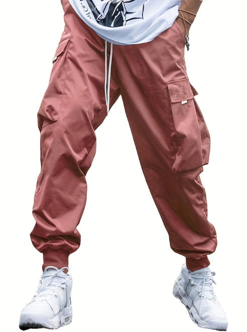 Herren Cargo-Hose Sportlich Elastisch Vieltaschig
